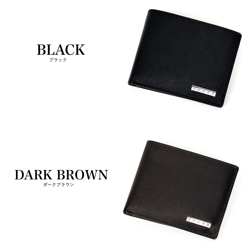 クロス　本革レザー二つ折り財布 CROSS（クロス） 二つ折り財布 Vero ヴェロ メンズ 財布 さいふ 純札