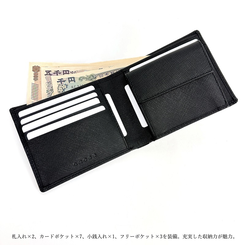 CROSS（クロス） 二つ折り財布 Vero ヴェロ メンズ 財布 さいふ 小銭