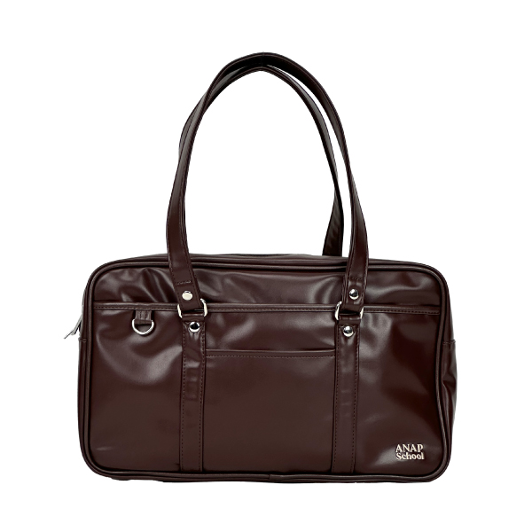 [ANAP] スクールバッグ ANAP School 合皮スクールバッグ ans-001 ブラック 2024年12月入荷 アナップ スクールバッグ アナップスクール ANAPSchool