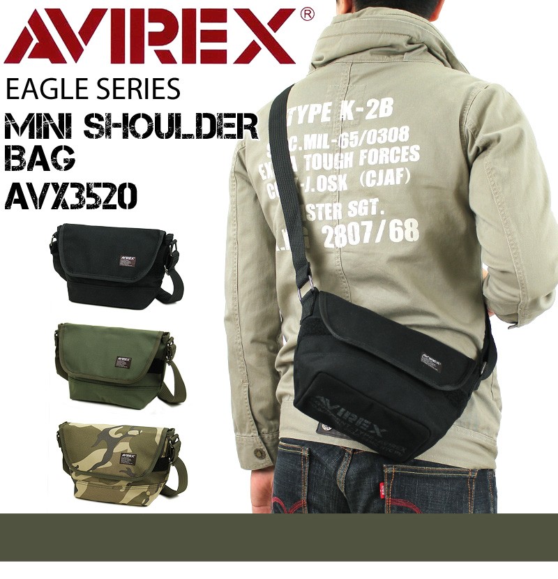 AVIREX アヴィレックス EAGLE イーグル ショルダーバッグ 斜め掛け