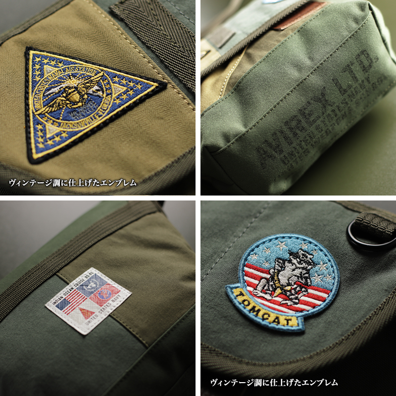 AVIREX（アヴィレックス） 限定品 TOP GUN3 トップガン3 ショルダー 
