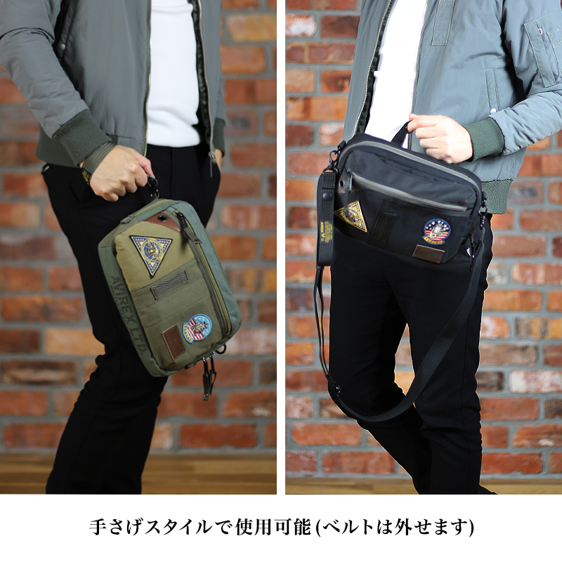 新品★AVIREX 限定モデル ボディバッグ トップガン3 AVIREX（アヴィレックス） 限定モデル TOP GUN3 トップガン3 ボディ