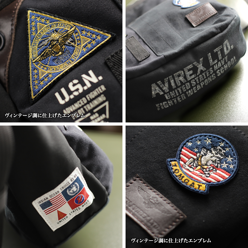 新品★AVIREX 限定モデル ボディバッグ トップガン3 AVIREX（アヴィレックス） 限定モデル TOP GUN3 トップガン3 ボディ