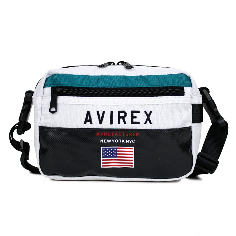 楽天市場】AVIREX 公式通販/VARSITY LEATHER BOX SHOULDER BAG