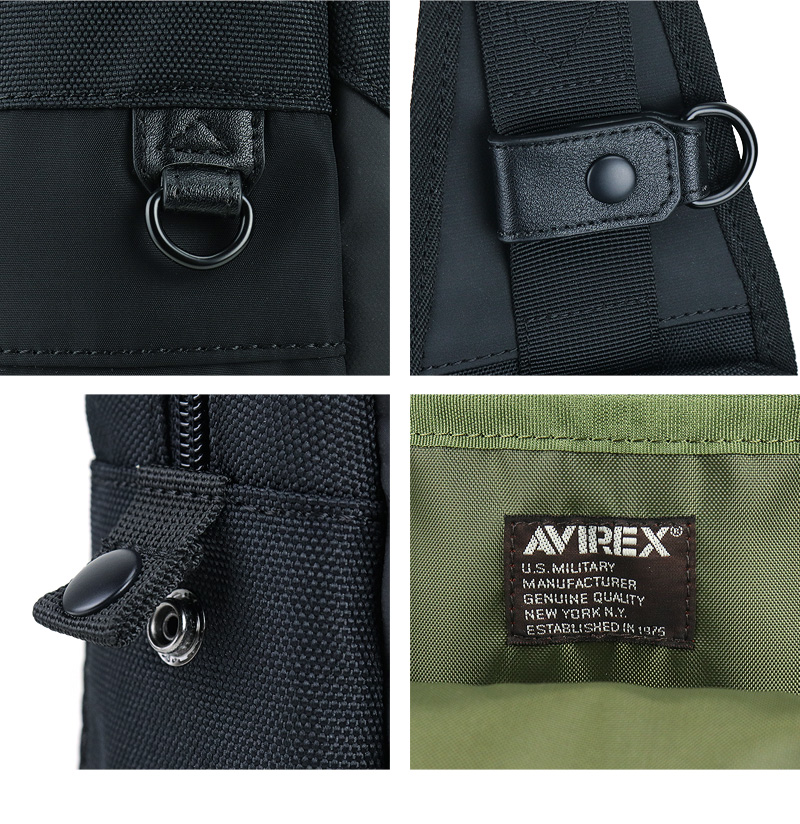 AVIREX （アヴィレックス） REGLESS （リグレス）シリーズ ボディバッグ AX2200