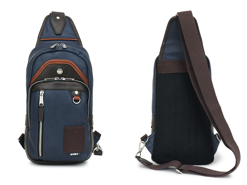 ボディバッグ AVIREX メンズ 男女兼用 ブランド アビレックス AX5001 スチュアート STUART