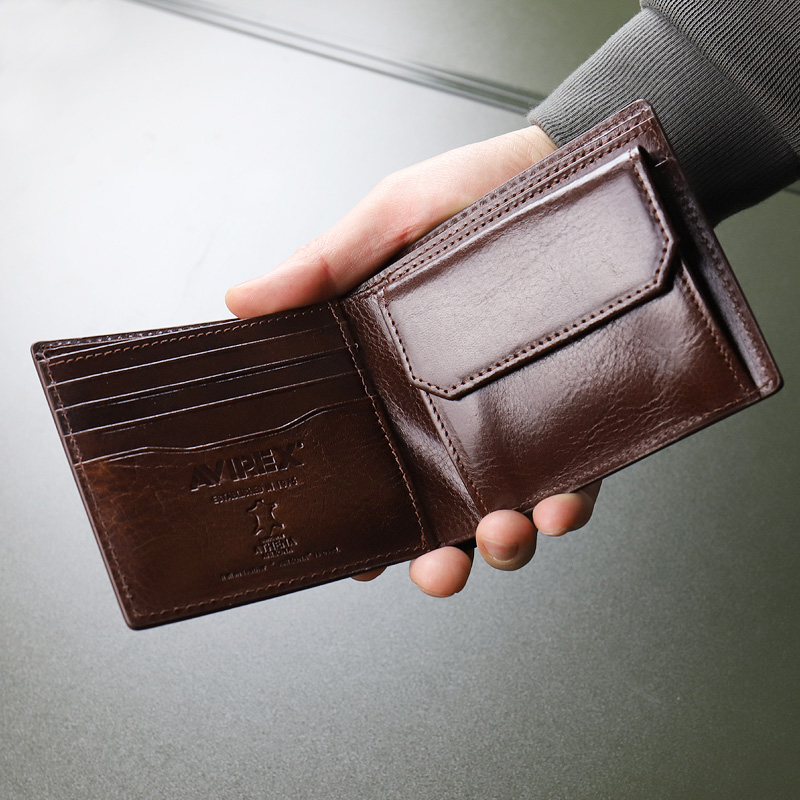 AVIREX アヴィレックス BEUDE ベード 二つ折り財布 札入れ