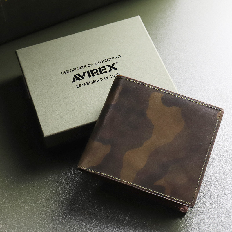 AVIREX（アヴィレックス） BEUDE ベード 二つ折り財布 札入れ