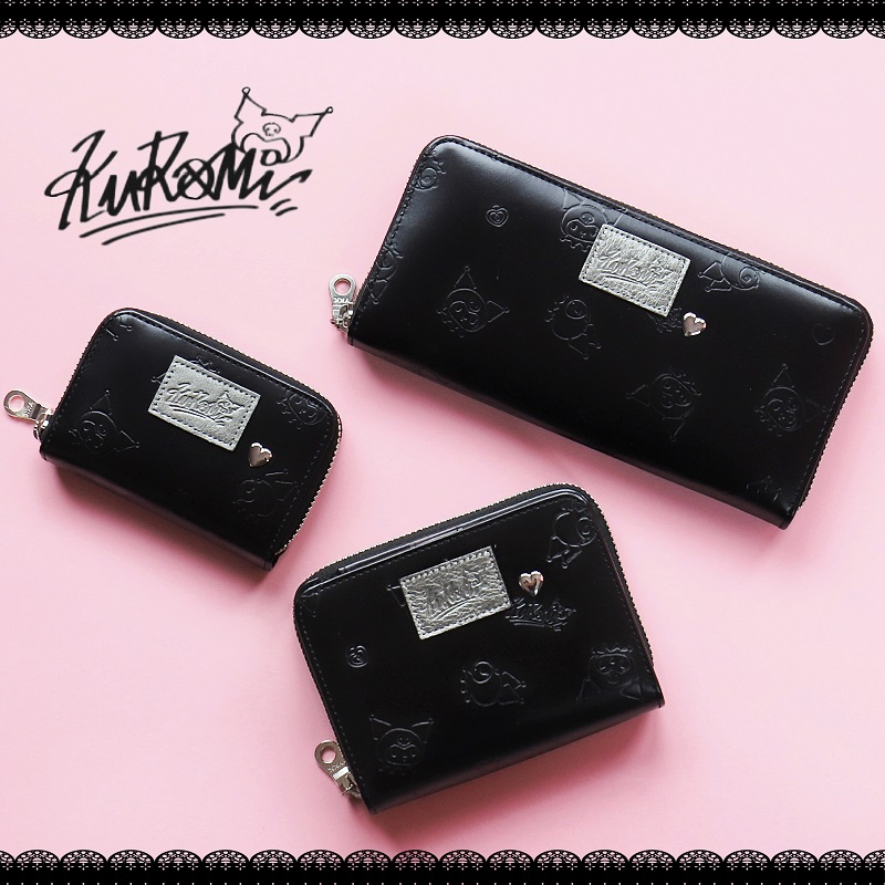 KUROMI クロミ 長財布 財布 ラウンドファスナー長財布 かわいい