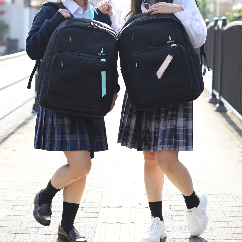 EASTBOY イーストボーイ リュック デイパック レディース リュックサック 32L A4 B4 大容量 撥水 軽量 2層式 PC EBA115 ジュニア 女の子 高校生 中学生 女子 | EASTBOY | 15