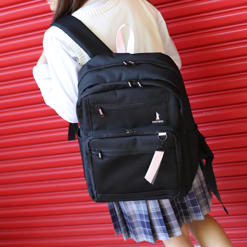 EASTBOY イーストボーイ リュック デイパック レディース リュックサック 32L A4 B4 大容量 撥水 軽量 2層式 PC EBA115 ジュニア 女の子 高校生 中学生 女子 | EASTBOY | 18