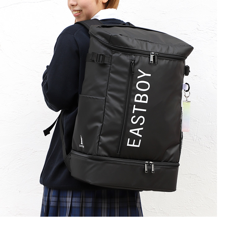 EASTBOY（イーストボーイ） クリア スクエアリュック デイパック
