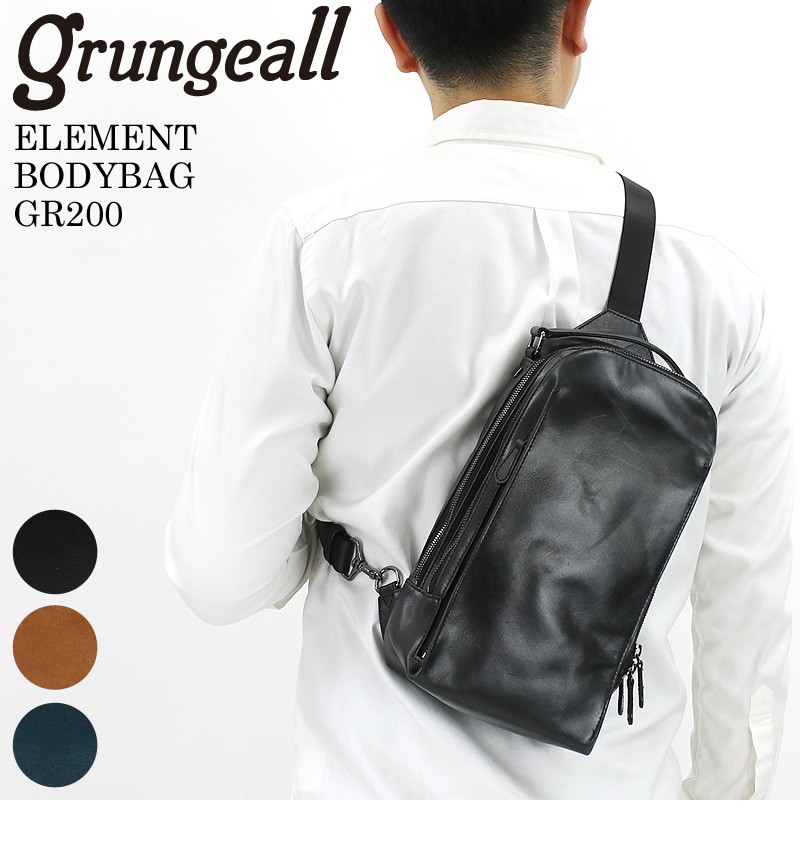 grungeall グランジオール ELEMENT エレメント ボディバッグ 斜め掛け