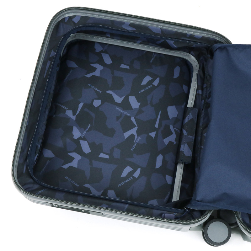 イノベーター スーツケース 33L innovator 1〜2泊 1泊 2泊 Sサイズ 機内持込み フロントオープン 軽量 小型 静音 ストッパー 旅行 INV20 正規品 2年保証_28