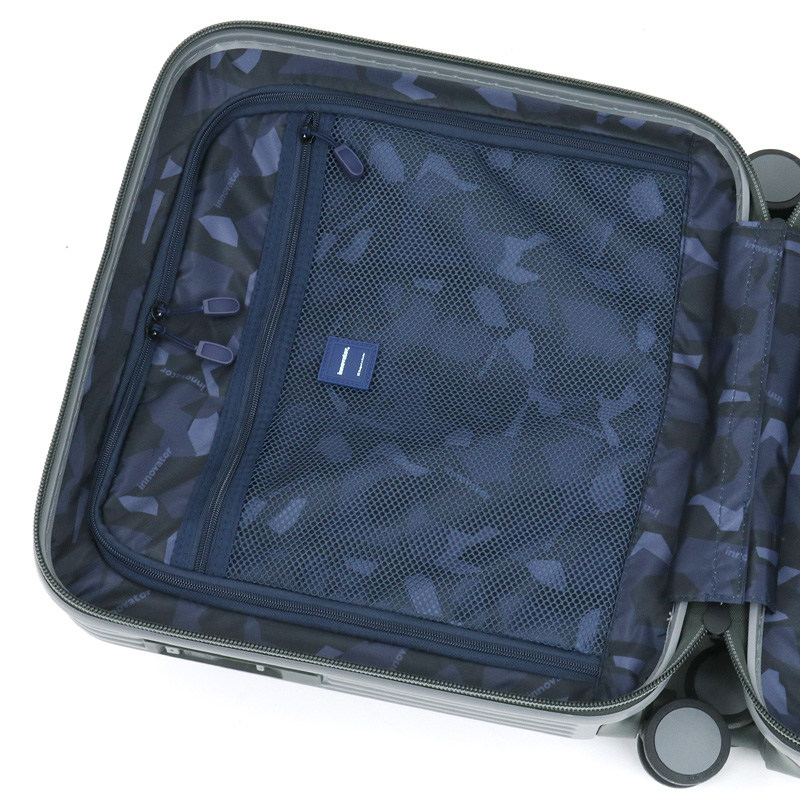 イノベーター スーツケース 33L innovator 1〜2泊 1泊 2泊 Sサイズ 機内持込み フロントオープン 軽量 小型 静音 ストッパー 旅行 INV20 正規品 2年保証_29