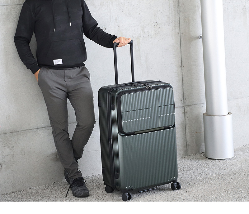 innovator イノベーター スーツケース キャリーケース 92L 70cm 5.1kg 8〜10泊 4輪 TSAロック 軽量 ファスナー式 静音  ストッパー付き INV90 正規品 2年保証
