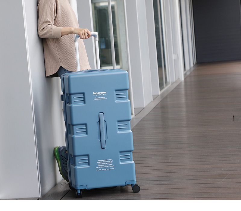 日本最大のブランド innovator イノベーター キャリーワゴン スーツケース キャリーケース 85L 71cm 4.3kg 7〜5泊 4輪 TSAロック  軽量 ファスナー式 IW88 正規品 2年保証