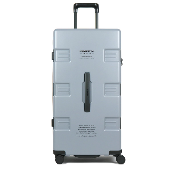innovator イノベーター キャリーワゴン スーツケース キャリーケース 85L 71cm 4.3kg 7〜5泊 4輪 TSAロック 軽量  ファスナー式 IW88 正規品 2年保証