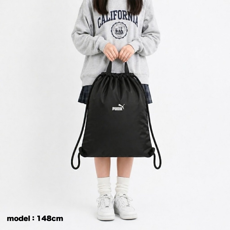 PUMA（プーマ） リド ナップサック キッズリュック 体操服入れ 遠足 A4
