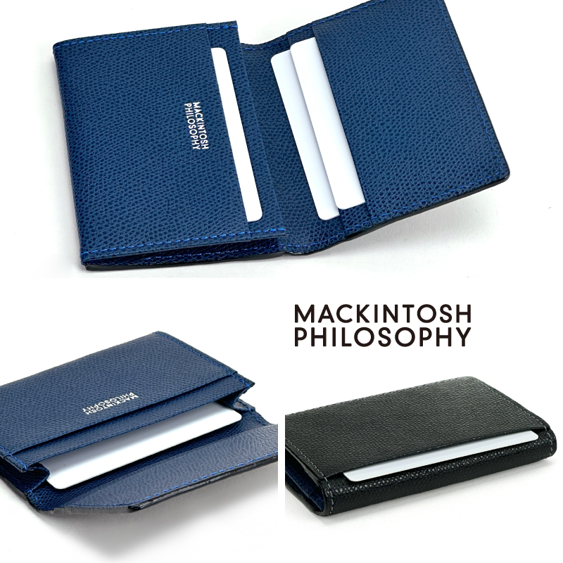 マッキントッシュフィロソフィー 名刺入れ MACKINTOSH PHILOSOPHY カードケース パスケース 定期入れ 牛革 本革 MAP706015 MAPW-706015 メンズ レディース | MACKINTOSH PHILOSOPHY | 10