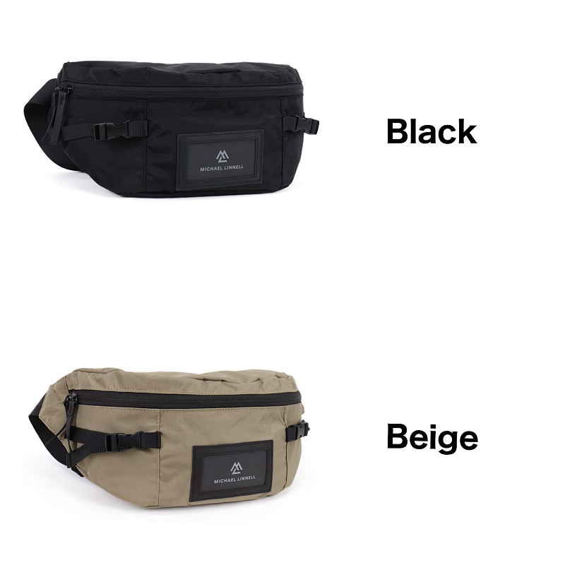 マイケルリンネル ウエストバッグ メンズ レディース ボディバッグ ワンショルダーバッグ 2WAY MICHAEL LINNELL 4.5L 斜め掛け A5 軽量 撥水 カジュアル MLYL-10