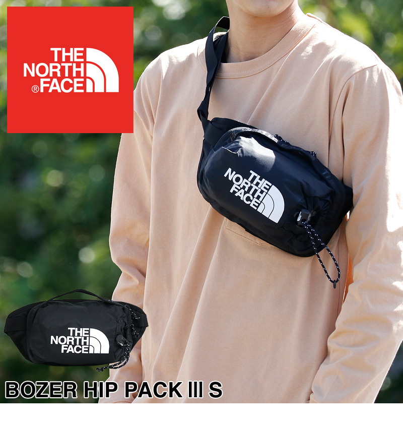 THE NORTH FACE ザ ノースフェイス BOZER HIP PACK3 S ボザーヒップパック3S ボディバッグ ウエストバッグ  ワンショルダーバッグ 斜め掛け 2WAY NF0A52RXJK3