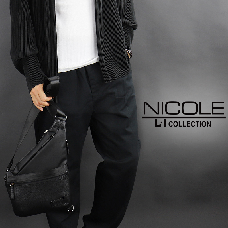 NICOLE（ニコル） リープス ボディバッグ ワンショルダーバッグ 斜め