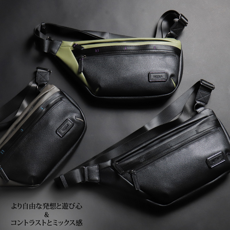 NICOLE（ニコル） リープス ボディバッグ ワンショルダーバッグ 斜め
