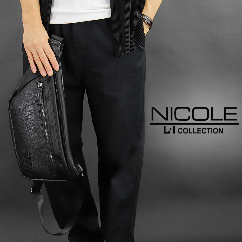 NICOLE（ニコル） リープス ボディバッグ ワンショルダーバッグ 斜め