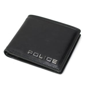 POLICE ポリス  EDGE エッジ  二つ折り財布 小銭入れあり レザー 革小物 PA-580...