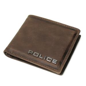 POLICE ポリス  EDGE エッジ  二つ折り財布 小銭入れあり レザー 革小物 PA-580...