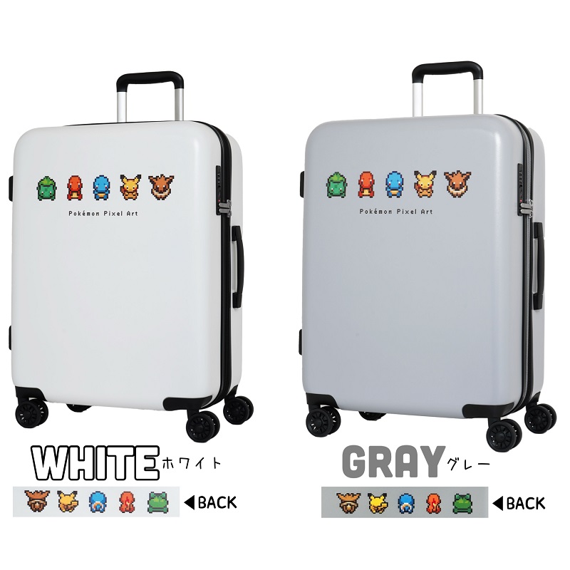 Pokemon（ポケモン） スーツケース 拡張 ピカチュウ L キャリーケース
