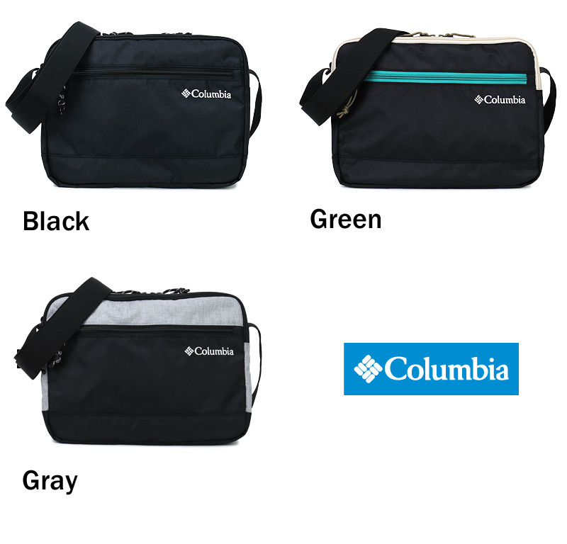 コロンビア ショルダーバッグ Columbia メンズ レディース 小さめ ブランド 通勤 PU8303 撥水 防汚 アウトドア オムニシールド 斜め掛けバッグ