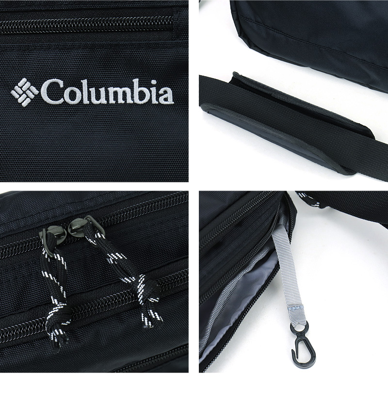 コロンビア ショルダーバッグ Columbia メンズ レディース 小さめ ブランド 通勤 PU8303 撥水 防汚 アウトドア オムニシールド 斜め掛けバッグ