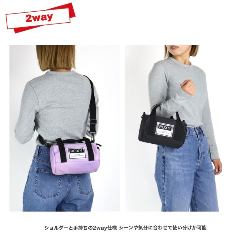 ROXY ロキシー ミニボストンバッグ ショルダーバッグ 斜め掛け