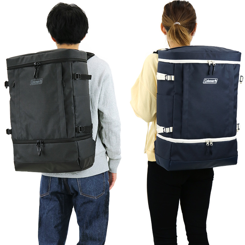 Coleman コールマン シールド シールド35+2レイヤー リュック デイパック バックパック 36L A3 PC収納 撥水 大容量 2ルーム 通勤 通学 アウトドア | Coleman | 15
