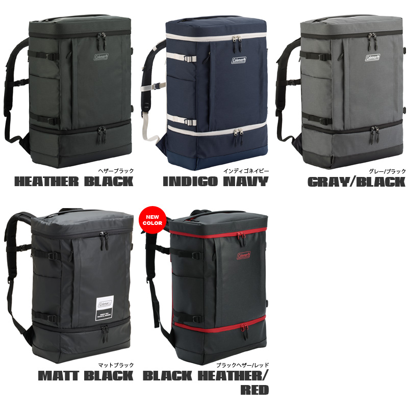 Coleman コールマン シールド シールド35+2レイヤー リュック デイパック バックパック 36L A3 PC収納 撥水 大容量 2ルーム 通勤 通学 アウトドア | Coleman | 16