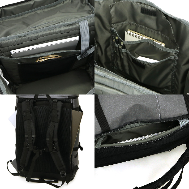 Coleman コールマン シールド シールド35+2レイヤー リュック デイパック バックパック 36L A3 PC収納 撥水 大容量 2ルーム 通勤 通学 アウトドア | Coleman | 13