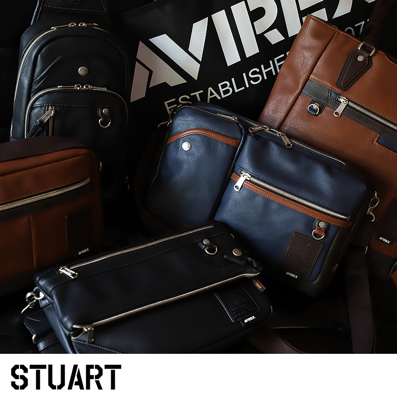 AVIREX（アヴィレックス） STUART スチュアート ショルダーバッグ 斜め