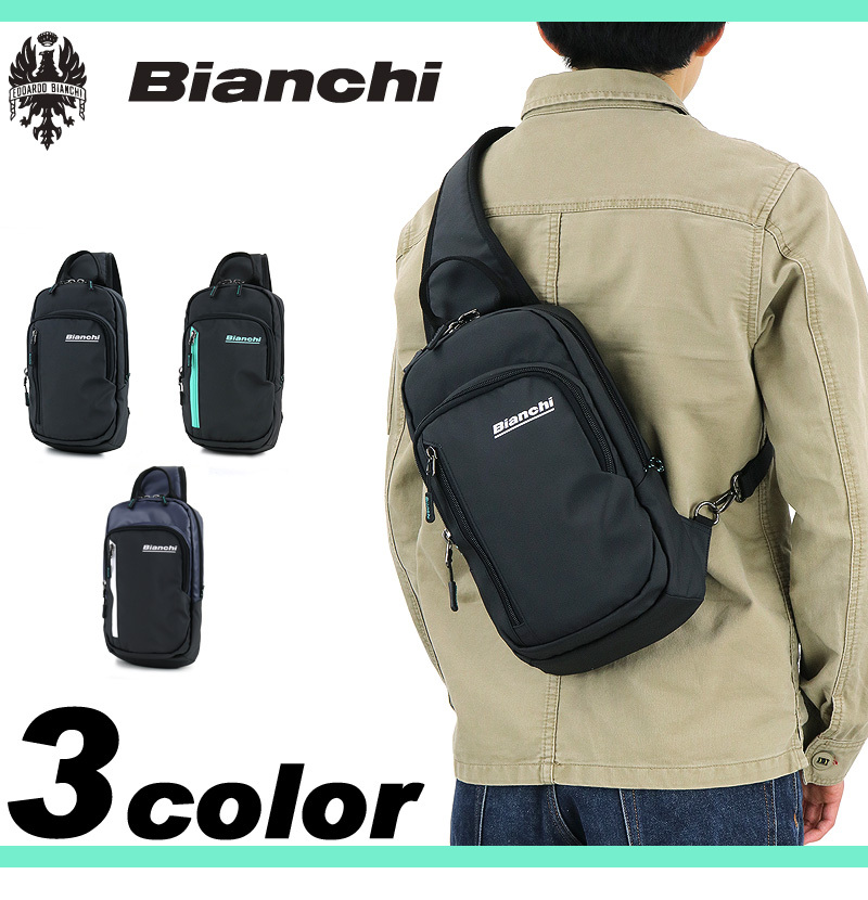 Bianchi ビアンキ ボディバッグ ワンショルダーバッグ 斜め掛けバッグ A5 撥水 抗菌 防臭 TBPM-02 メンズ レディース 男女兼用  送料無料 :TBPM-02:かばん専門shopウォーターモード - 通販 - Yahoo!ショッピング