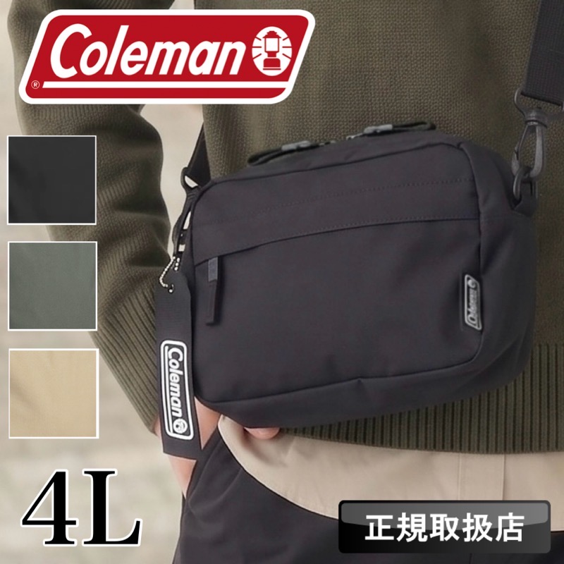 Coleman �R�[���}�� UNI WALKER ���j�E�H�[�J�[�|�[�` �V�����_�[�o�b�O 4L UNIWALKERPOUCH ���|�� �A�E�g�h�A ���i�g���@ �����Y ���f�B�[�X �΂ߊ|��