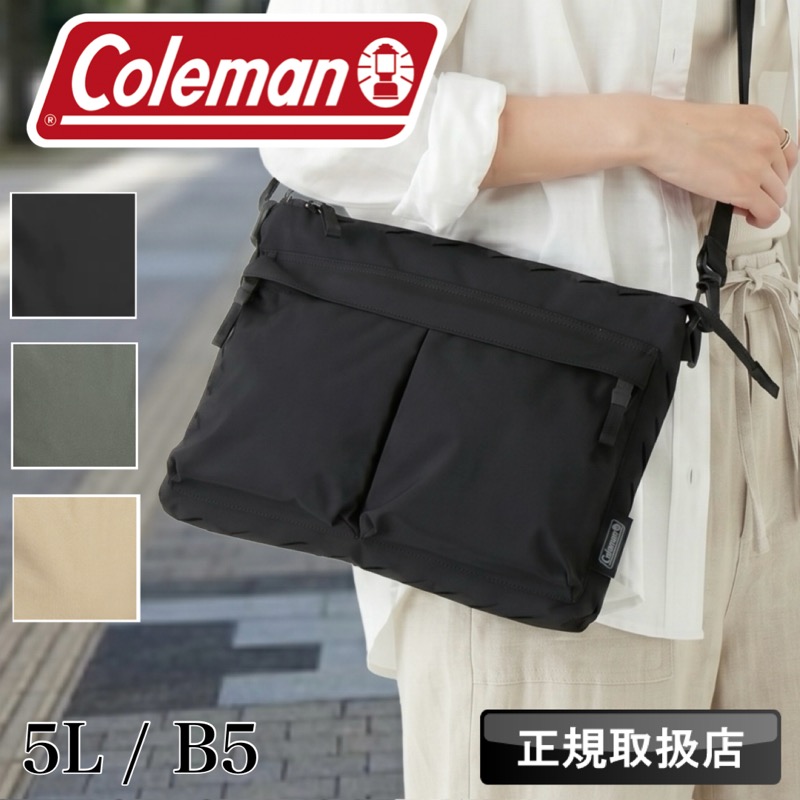 Coleman �R�[���}�� UNI WALKER ���j�E�H�[�J�[�T�R�b�V�� �T�R�b�V�� �V�����_�[�o�b�O 5L UNIWKSACO B4 �y�� �A�E�g�h�A �����Y ���f�B�[�X