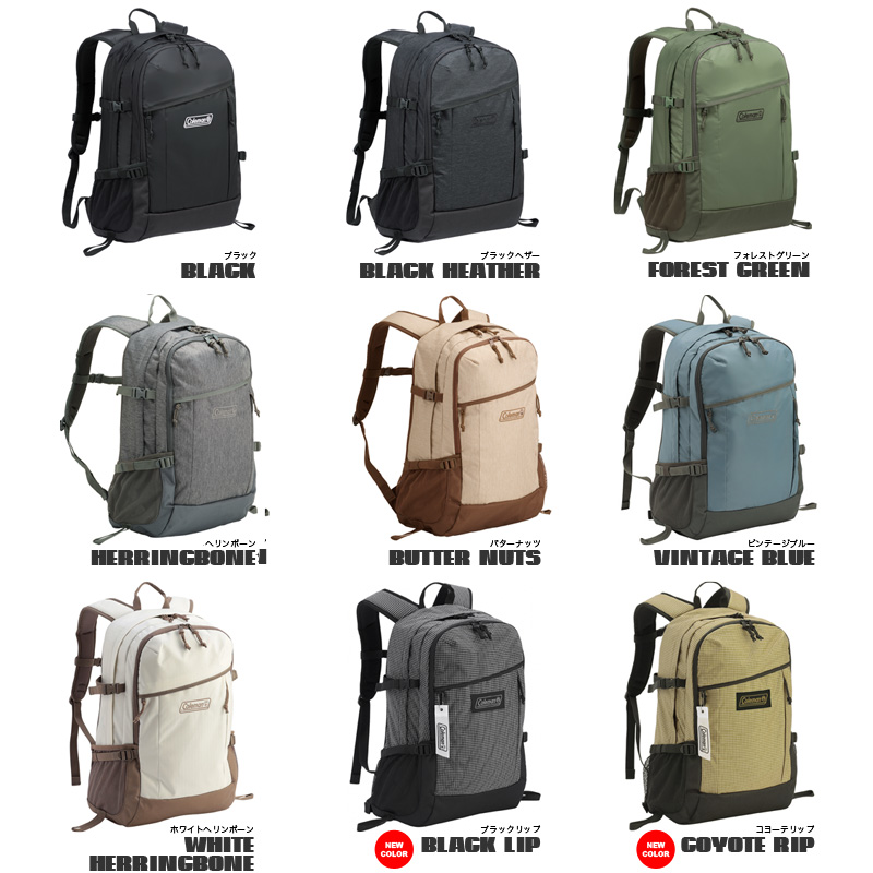Coleman コールマン WALKER ウォーカー WALKER33 ウォーカー33 リュック デイパック バックパック 33L B4 撥水 アウトドア 大容量 通勤 通学 メンズ レディース | Coleman | 27
