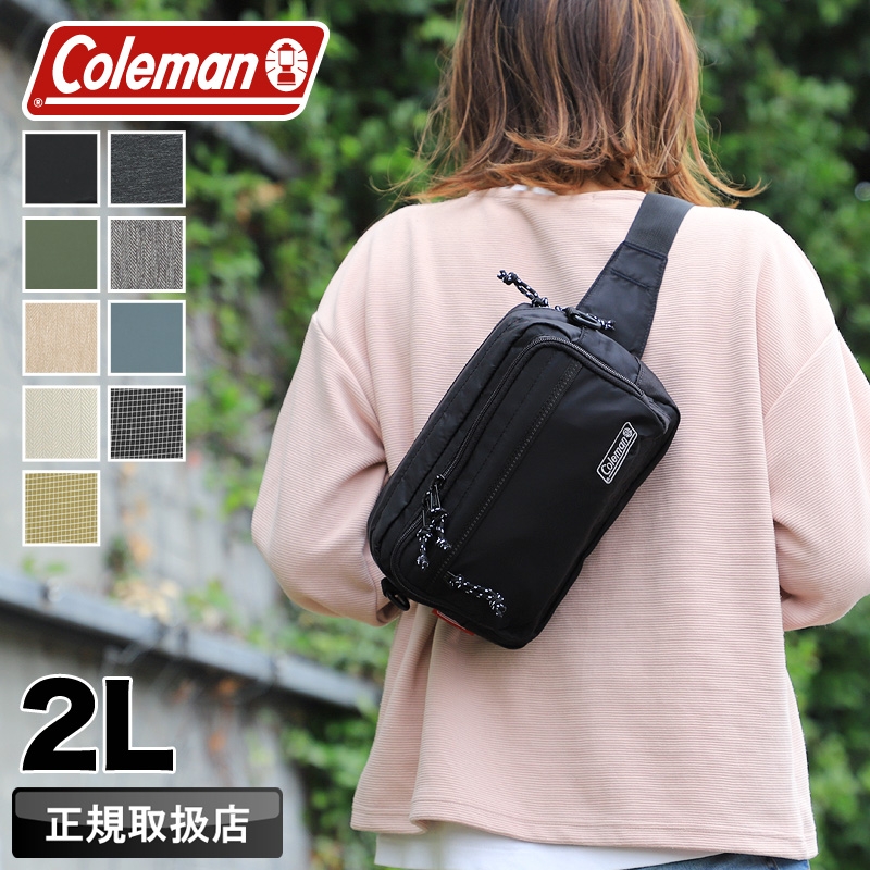Coleman �R�[���}�� WALKER �E�H�[�J�[ WALKER POUCH �E�H�[�J�[�|�[�` �E�G�X�g�o�b�O �V�����_�[�o�b�O �{�f�B�o�b�O 3WAY �΂ߊ|�� 2L �����Y ���f�B�[�X