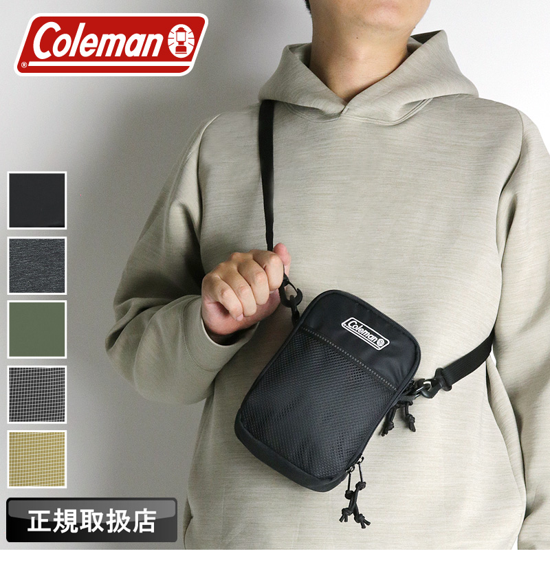 【新品タグ付】Coleman コールマン ウォーキングポーチ ショルダーバッグ Coleman（コールマン） ウエストポーチ ウォーカー WALKER POUCH