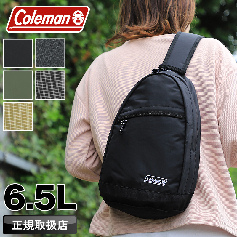 Coleman �R�[���}�� WALKER �E�H�[�J�[ SLING BAG �X�����O�o�b�O �{�f�B�o�b�O �����V�����_�[�o�b�O 6.5L A5 ���� �y�� �����Y ���f�B�[�X WALKERSLINGBAG