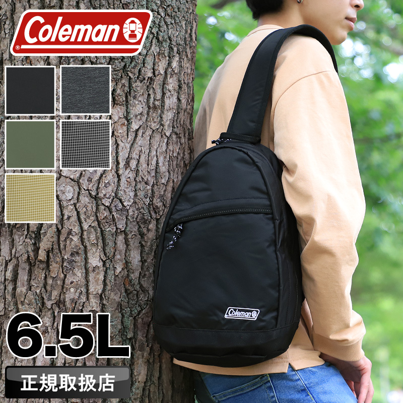 Coleman コールマン ワンショルダーバッグ ボディバッグ 緑 Coleman（コールマン） ワンショルダーバッグ メンズ レディース