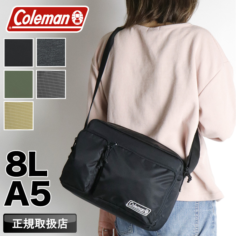 Coleman �R�[���}�� WALKER �E�H�[�J�[ WALKER SHOULDER �E�H�[�J�[�V�����_�[ �V�����_�[�o�b�O �΂ߊ|�� A5 8L ���� �y�� WKSHOULDER �����Y ���f�B�[�X