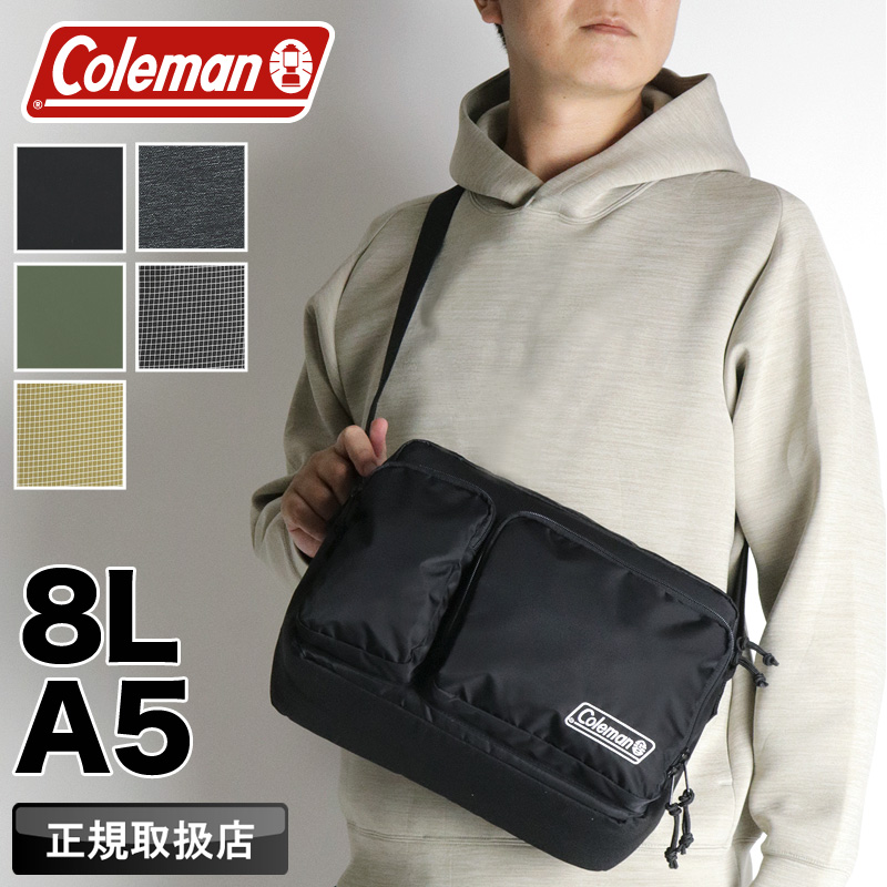Coleman �R�[���}�� WALKER �E�H�[�J�[ WALKER SHOULDER �E�H�[�J�[�V�����_�[ �V�����_�[�o�b�O �΂ߊ|�� A5 8L ���� �y�� WKSHOULDER �����Y ���f�B�[�X