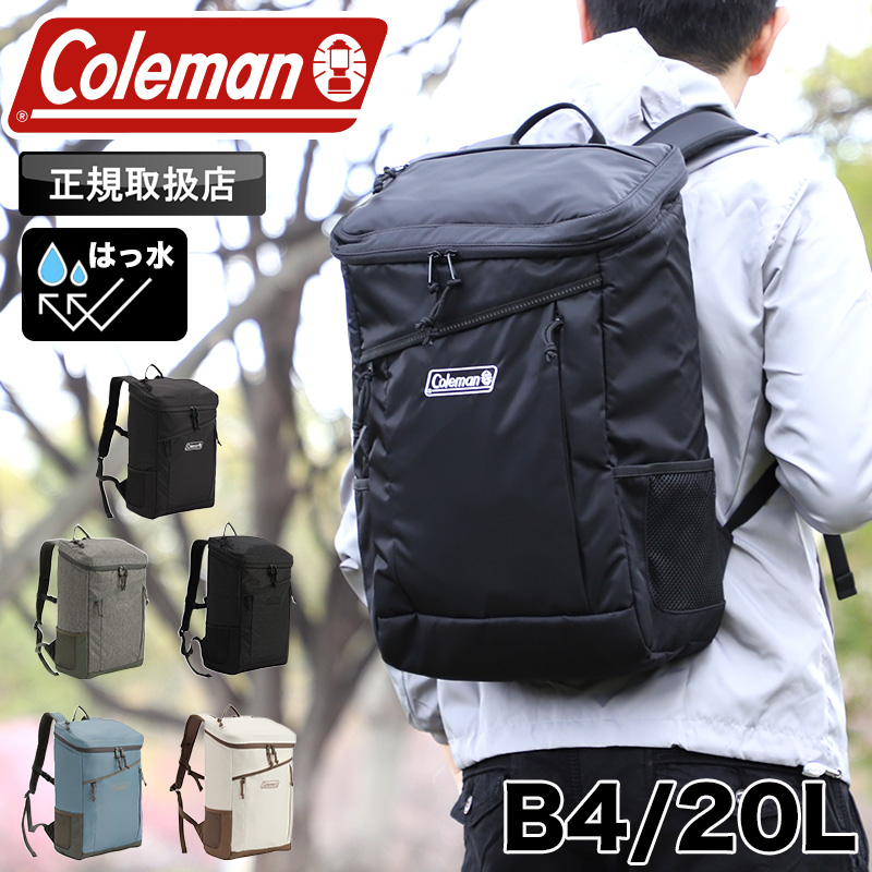 か*ず様 Coleman ウォーカー 20th ブラックリュック コールマン20 ウォーカースクエアバックパック20(ブラックヘザー)の通販